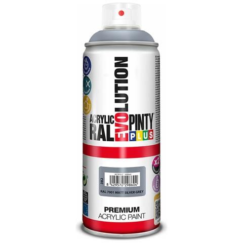 Vernice Spray Evolution Ral 7001 Grigio Argentato 400 Ml Mat - Foto 1