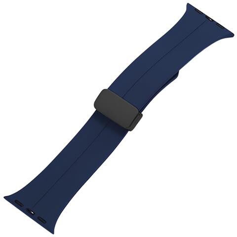 Cinturino Per Apple Watch 38/40/41mm Sport Con Chiusura Magnetica, Blu Marina - Foto 2