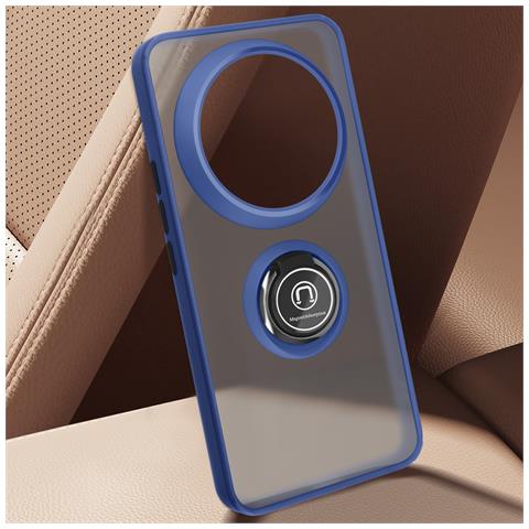 Cover Per Xiaomi 14 Ultra Anello Metallico Funzione Supporto - Foto 2