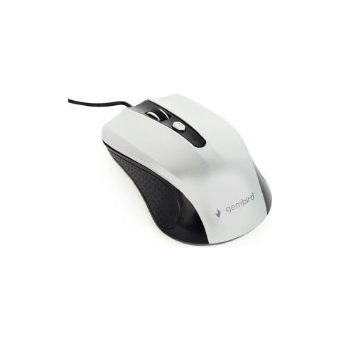 MUS-4B-01-BS mouse Ufficio Ambidestro USB tipo A Ottico 1200 DPI - Foto 1