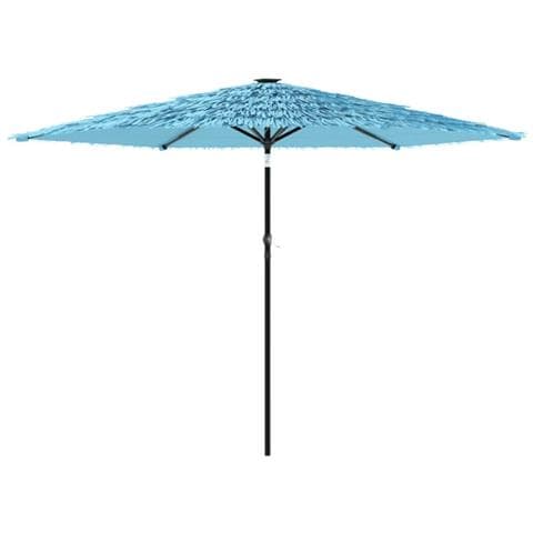 Ombrellone Giardino Con Palo In Acciaio Blu 288x288x225 Cm - Foto 2