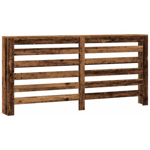 Copertura Termosifone Legno Antico 175x20x82 Cm In Multistrato - Foto 2