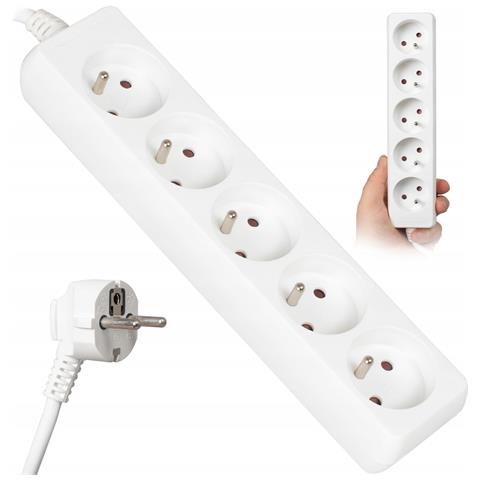 Cavo Di Prolunga 3mb 5gn+0 3x1,0mm Ip20 (lb0084-3) Va0308-3 - Foto 1