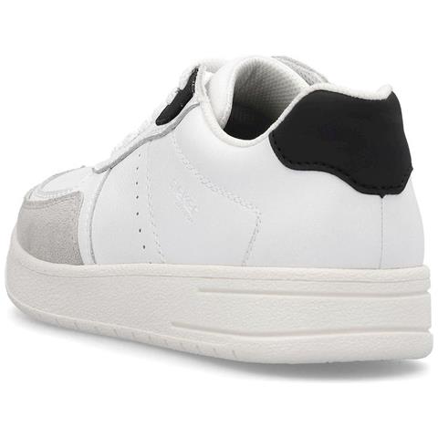 Leisure White Sneakers Pelle Scarpe Uomo Bianco Eu 43, B7806-80 - Foto 3