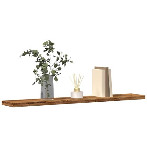 Ripiani Libreria 4 Pz Legno Vecchio 60x10x1,5 Cm In Truciolato - Foto 1