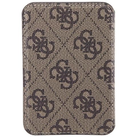 Portacarte Con Fissaggio Magnetico Stripes Magsafe, Marrone - Foto 2