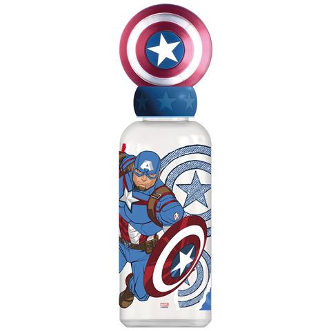 Borraccia Originale Capitan America 3d Per Bambini Da 560 Ml. - Foto 1