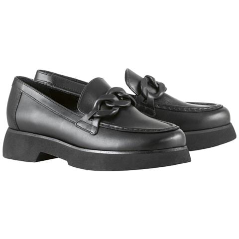 Stacy Loafers Black Mocassino Pelle Scarpe Donna Nero Eu 39, 6-101623 0100 - Foto 1