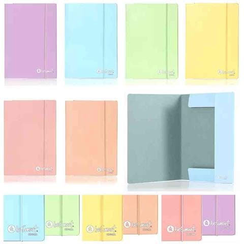 Cartellina con Elastico 10 PZ 700GR Vari Colori - Foto 1