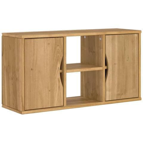 Mobile TV 5 pz con Contenitore ODDA in Legno Massello di Pino - Foto 9