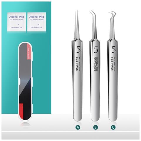 Kit Per La Rimozione Dei Punti Neri Con Custodia   Confezione Da 3 - Foto 1