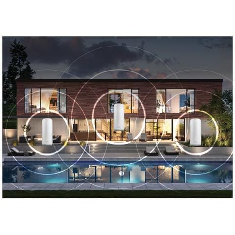 Orbi 870 Tri-band (2,4 GHz / 5 GHz / 6 GHz) Wi-Fi 7 (802.11be) Bianco 4 Interno - Foto 3