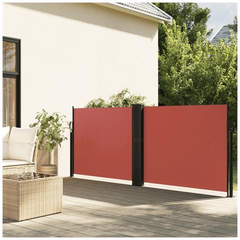 Tenda Da Sole Laterale Retrattile Terracotta 120x600 Cm - Foto 1