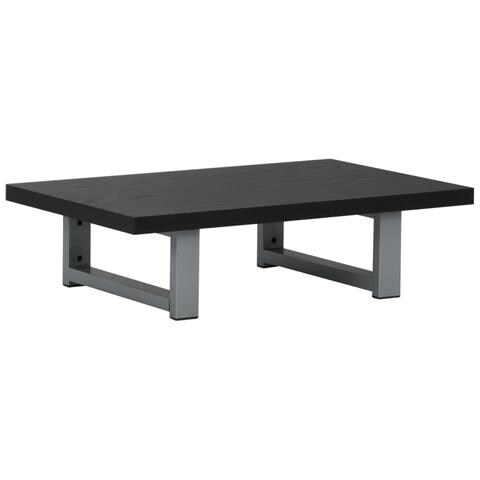 Set Mobili Da Bagno 2 Pz Ceramica Nero - Foto 2