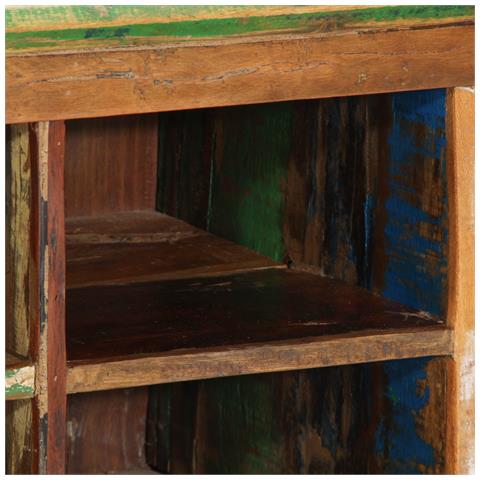 Panca 110x35x40 cm Legno massello recuperato - Foto 9