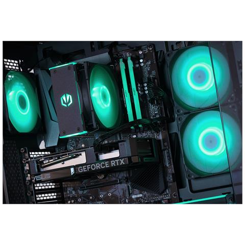 5901443416982 PC AMD Ryzen™ 5 7500F 32 GB DDR5-SDRAM 1 TB SSD AMD Radeon RX 9070 Midi Tower Nero - Foto 17