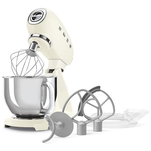 Robot da Cucina SMF05CREU Stile Anni 50 Potenza 1000W Capacità 4,8 Litri Colore Crema - Foto 3