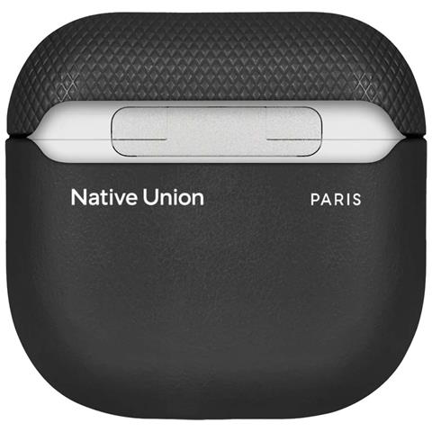 Custodia Per Airpods 4 Serie Re Classic In Materiali Riciclati Ed Eco-responsabili, Nero - Foto 2