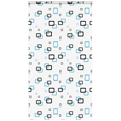 Tenda a Rullo per Doccia Cassonetto 140x240cm Larghezza Tessuto - Foto 1