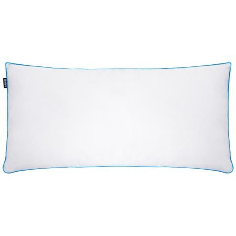 Guanciale Aneto Alto Piuma E Piumino D'anatra 40 X 80 Cm Bianco - Foto 2