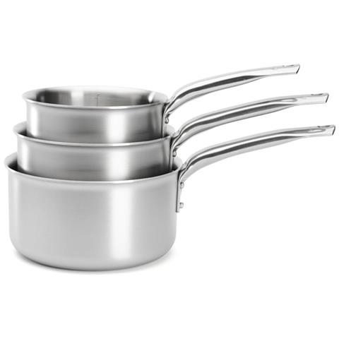 Set Di 3 Pentole In Acciaio Inox 16/18/20 Cm - 3601.03 - Foto 1