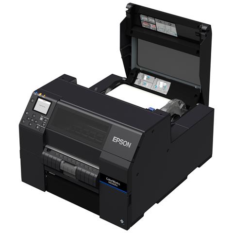 ColorWorks D6500Pe stampante per etichette (CD) Trasferimento termico A colori 1200 x 1200 DPI 85 mm /s Cablato Collegamento ethernet LAN - Foto 2