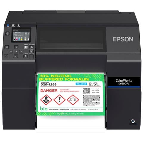 ColorWorks D6500Pe stampante per etichette (CD) Trasferimento termico A colori 1200 x 1200 DPI 85 mm /s Cablato Collegamento ethernet LAN - Foto 12