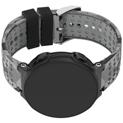 Cinturino In Silicone Compatibile Con Garmin Fenix 3hr/5x/6x/7x - 26mm Quick Fit Camouflage Gray - Foto 5