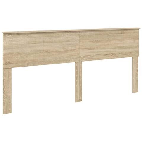 Testiera con testiera Rovere Sonoma 200 cm Legno multistrato - Foto 1