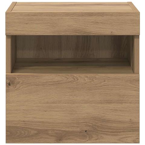 Mobiletti TV da Parete 2 pcs Rovere artigianale 40 x 30 x 40 cm - Foto 9