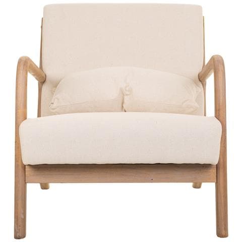 Poltrona In Legno Marrone 66x85x74 - Foto 2