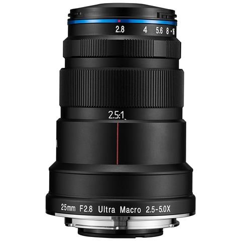 25mm f / 2.8 2.5-5X Ultra Macro MILC /SRL Obiettivi macro Nero - Foto 1