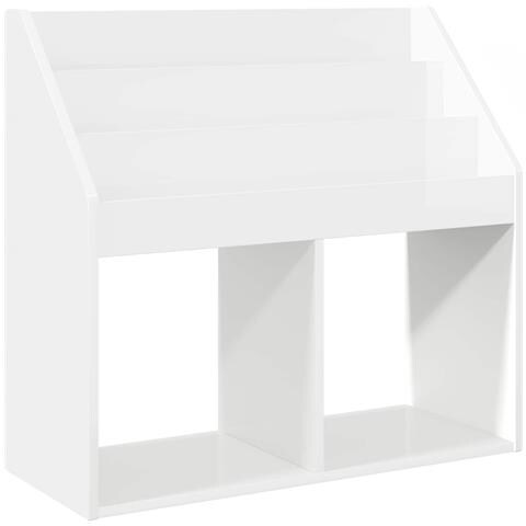 Libreria per Bambini Bianco Lucido 72,5 x 29,5 x 69 cm - Foto 1