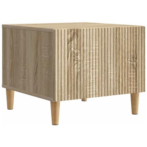 Tavolino da salotto con cassetto Rovere Sonoma 49 x 50 x 40 cm - Foto 1