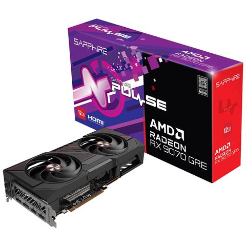Scheda Grafica Pulse Radeon RX 9070 GRE Gaming OC 12GB GDDR6 PCI-Express - Foto 1