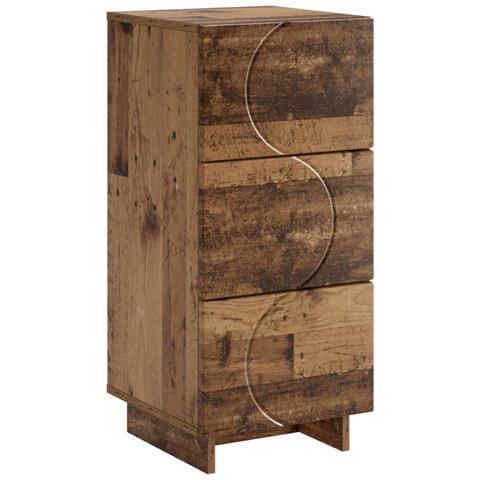Credenza Legno antico 33,5 x 34,5 x 75 cm Legno ingegnerizzato - Foto 1