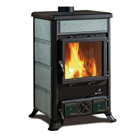 NORDICA EXTRAFLAME - Stufa a Legna Rossella R1 Rivestimento in Pietra  Naturale Potenza Termica Nominale 8 kW 229 m3 riscaldabili - ePRICE