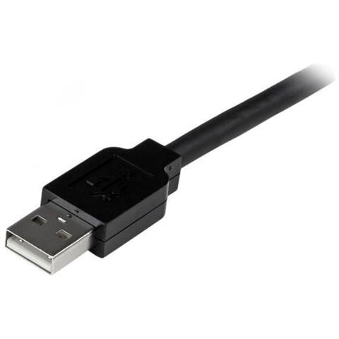Cavo prolunga USB 2.0 attivo - Cavo amplificato per estensione di linea USB 2.0 - 5m Maschio / Femmina - NERO - Foto 3