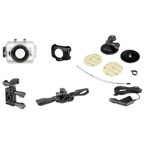 Action Cam GoXtreme Race Argento Sensore CMOS Filmati in HD Display Touch Screen 2" + Kit Accessori - Foto 7