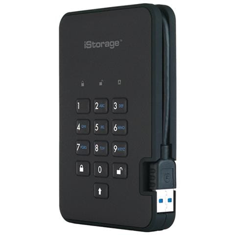 Hard Disk Esterno DiskAshur 1 TB Interfaccia USB 3.1 Colore Nero - Foto 5