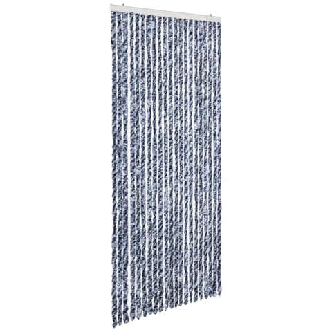 Zanzariera Blu Bianco E Argento 90x220 Cm Ciniglia - Foto 1