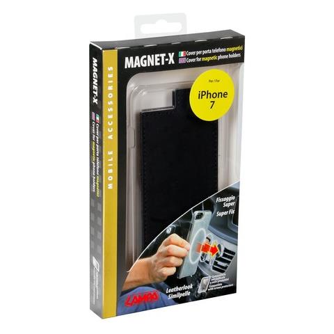 Magnet-x, Cover Per Porta Telefono Magnetici - Apple Iphone 7 / 8 - Nero - Foto 2