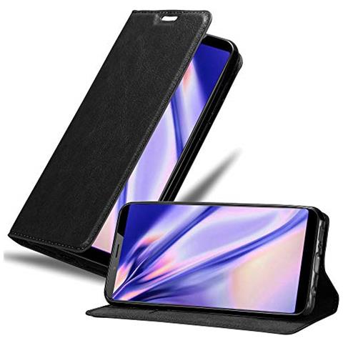 Custodia Compatibile Con Zte Nubia N3 In Nero Di Notte - Coperchio Protettiva Con Chiusura Magnetica, Funzione Stand E Tasca Per Le Carte - Foto 1