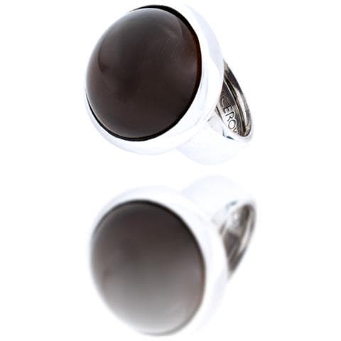 Gioielli 1012a000-44. Anello, Colore Nero Argento. Donna. - In ordine - Foto 6