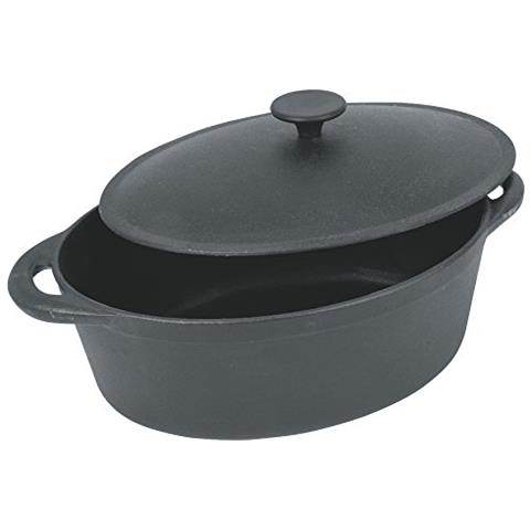 , Casseruola Ovale Per Arrosto, Ltri 9, Nero (schwarz)  - Foto 1