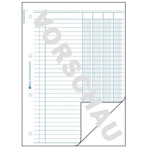 Zweckform Formularbuch ""4 Kolonnen-durchschreibbuch - Fr Den Markt: D - L - A (452)  - Foto 3
