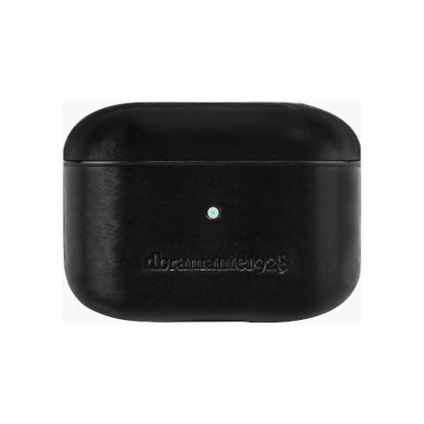 Copenhagen - Custodia Per Airpods Pro In Pelle Pieno Fiore - Nero - Foto 1