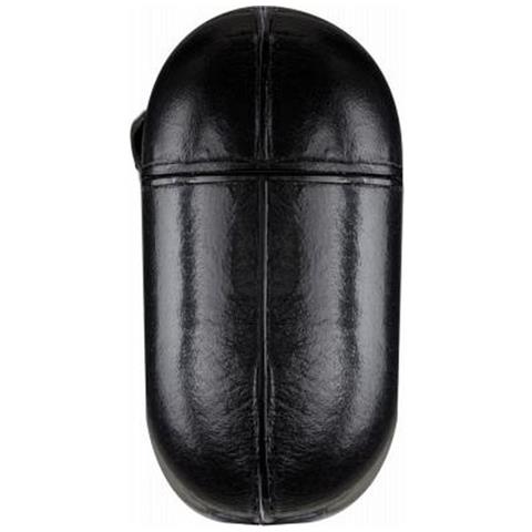 Copenhagen - Custodia Per Airpods Pro In Pelle Pieno Fiore - Nero - Foto 12