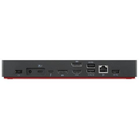 40B00300DK replicatore di porte e docking station per laptop Cablato Thunderbolt 4 Nero, Rosso - Foto 2