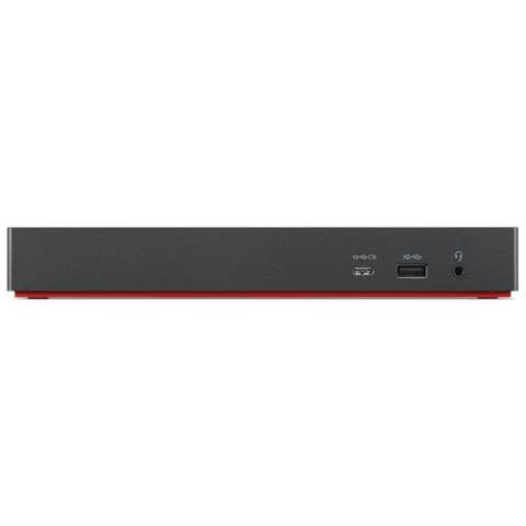 40B00300DK replicatore di porte e docking station per laptop Cablato Thunderbolt 4 Nero, Rosso - Foto 6